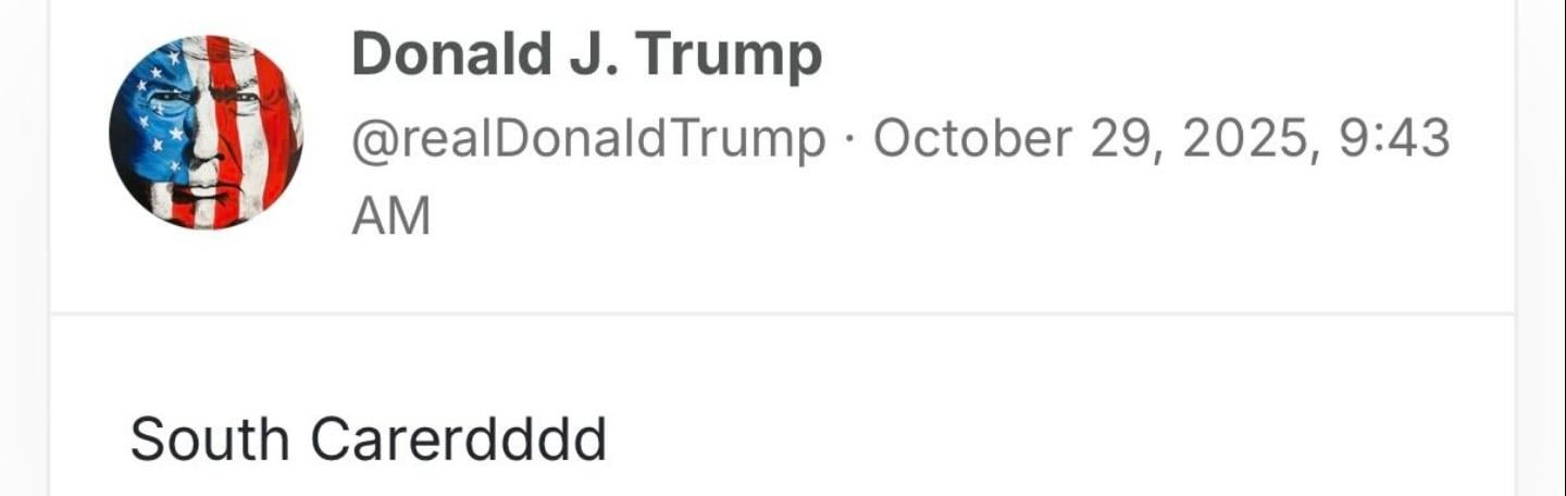 Is Trump invading South Caerdydd?