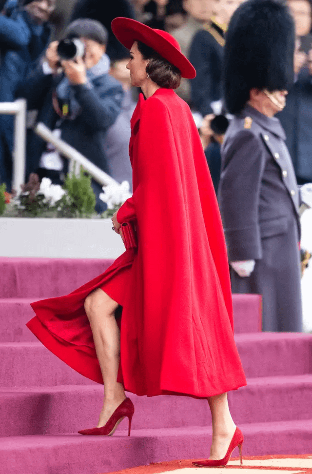Best all-red power look from a royal?