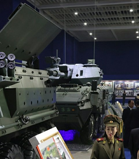 North Korea Developed Wheeled Tank Based on Copy of American Stryker