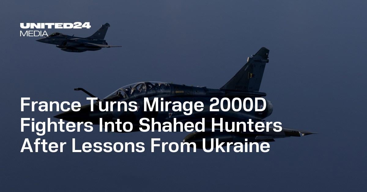France Turns Mirage 2000D Fighters Into Shahed Hunters After Lessons From Ukraine