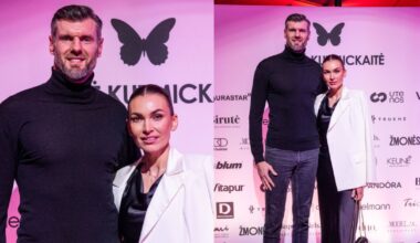 Kšištofas Lavrinovičius su žmona Tatjana – pirmąsyk Kuzmickaitės šou: pasakė, kodėl retai perka iš dizainerių | Vardai