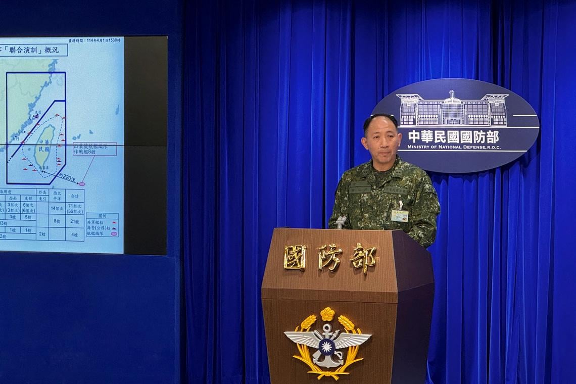 Defeat of Ukraine would embolden China towards Taiwan, Taiwanese officer says in Poland