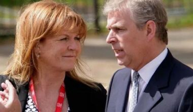 Prince Andrew comes forward for his ex-wife Sarah Ferguson
