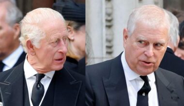 Nose around King Charles' neck starts to tighten