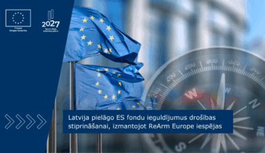 Latvia set to shift gears and funnel EU funds into bolstering security and infrastructure