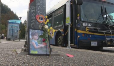 One last ride: 4-year-old killed in West Vancouver bus crash laid to rest
