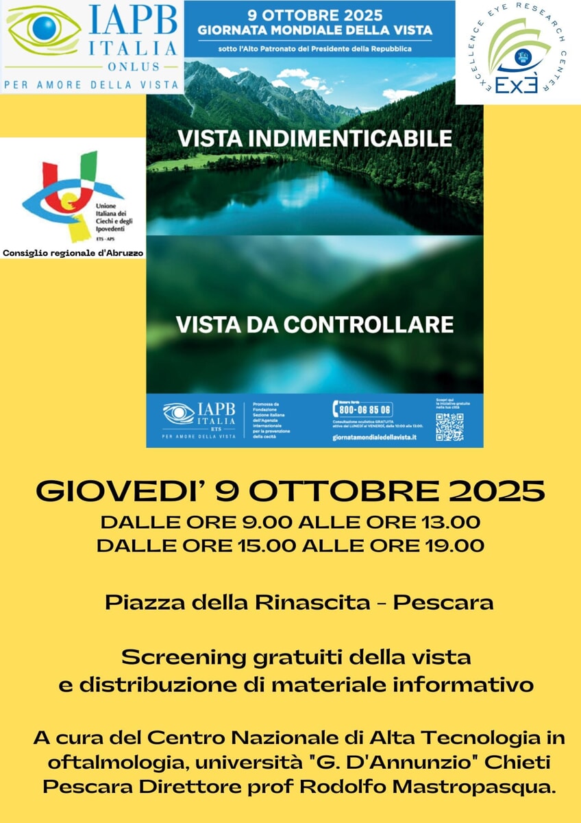 locandina visite vista locandina visite vista
