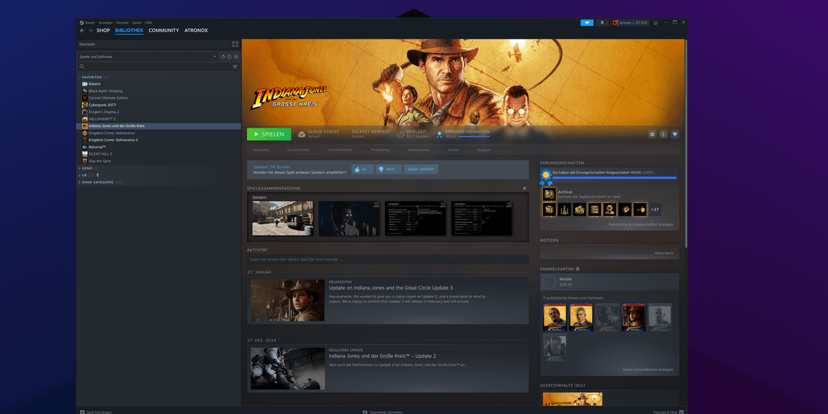 90 Prozent aller Windows-Spiele laufen mittlerweile auch unter Linux