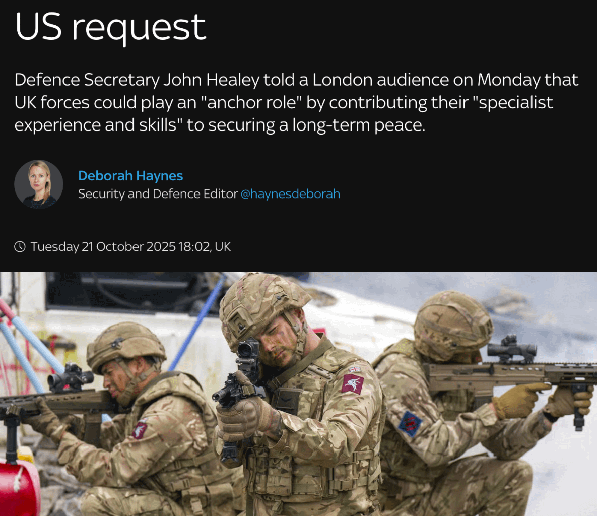 Guess who's going to be pulled into another conflict soon?