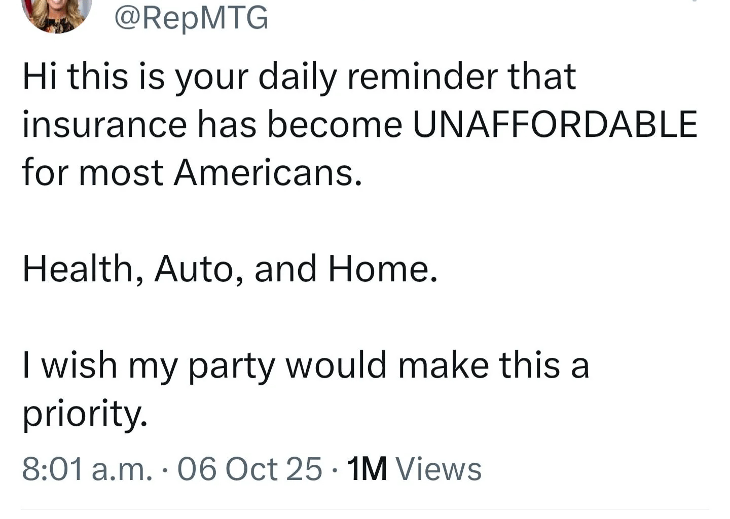 Republican admits helping the working class is not a priority🙄