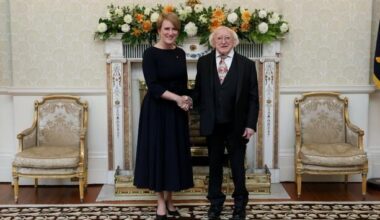 ‘Bíonn siúlach scéalach’: New British Ambassador to Ireland shows off impressive Irish skills