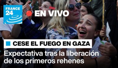 🔴 En vivo: comienza la liberación de los rehenes israelíes