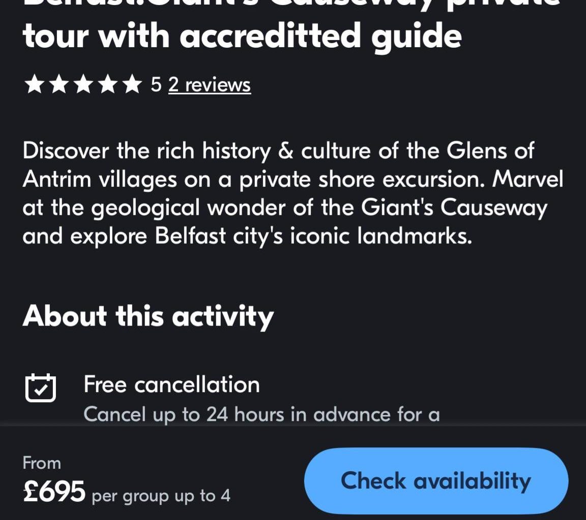 Does this not seem wild expensive?