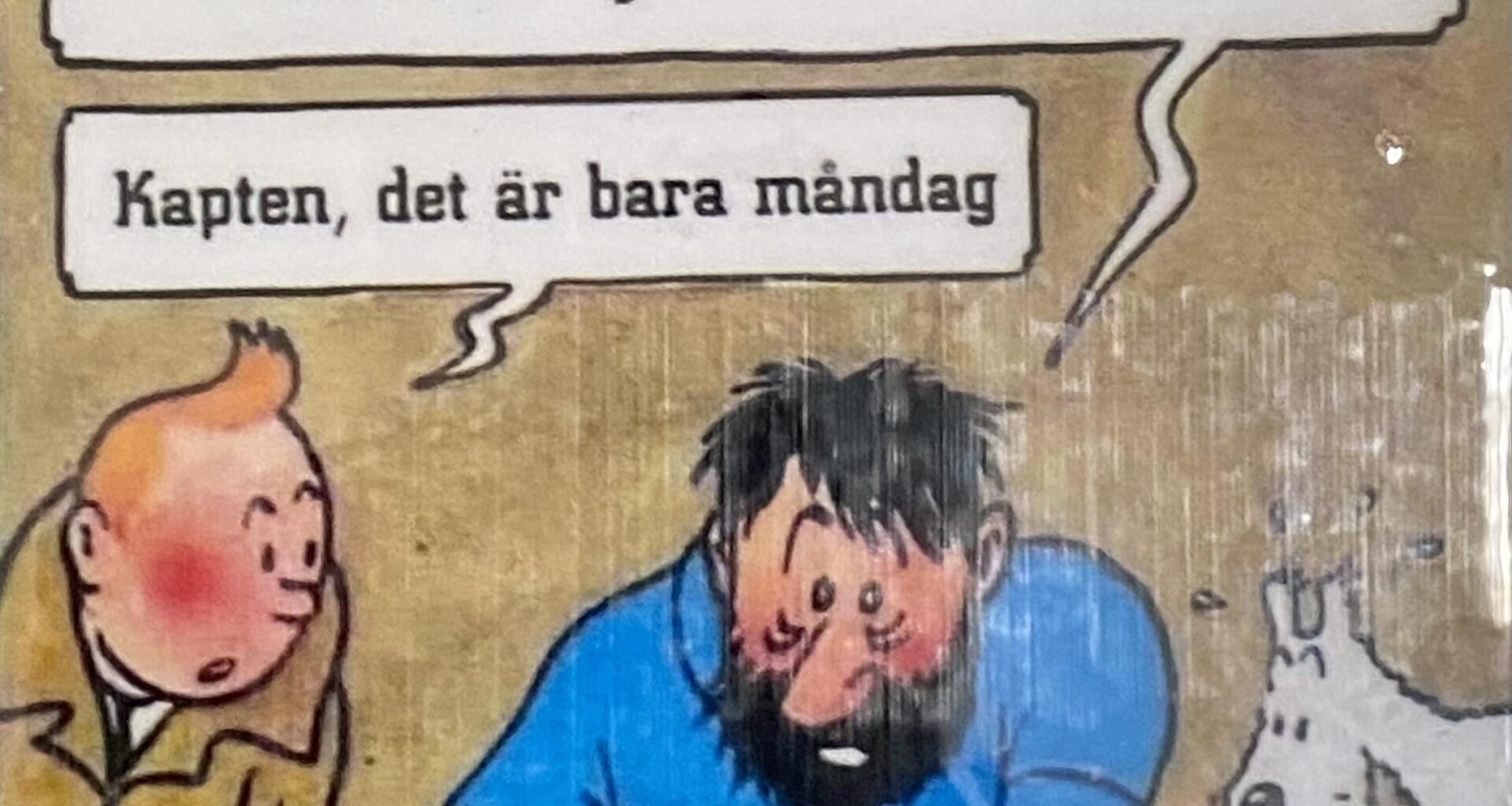 Måndagskänslan.