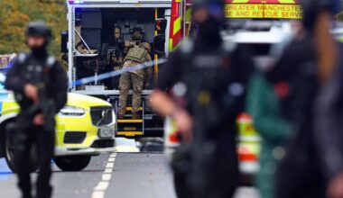 Deux personnes sont mortes dans une attaque devant une synagogue à Manchester