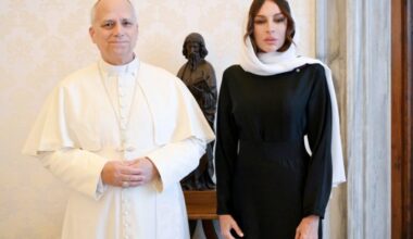 Vice-President Mehriban Aliyeva meets with Pope Leo XIV