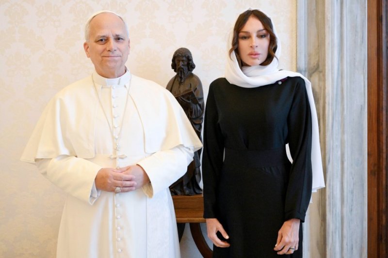 Vice-President Mehriban Aliyeva meets with Pope Leo XIV