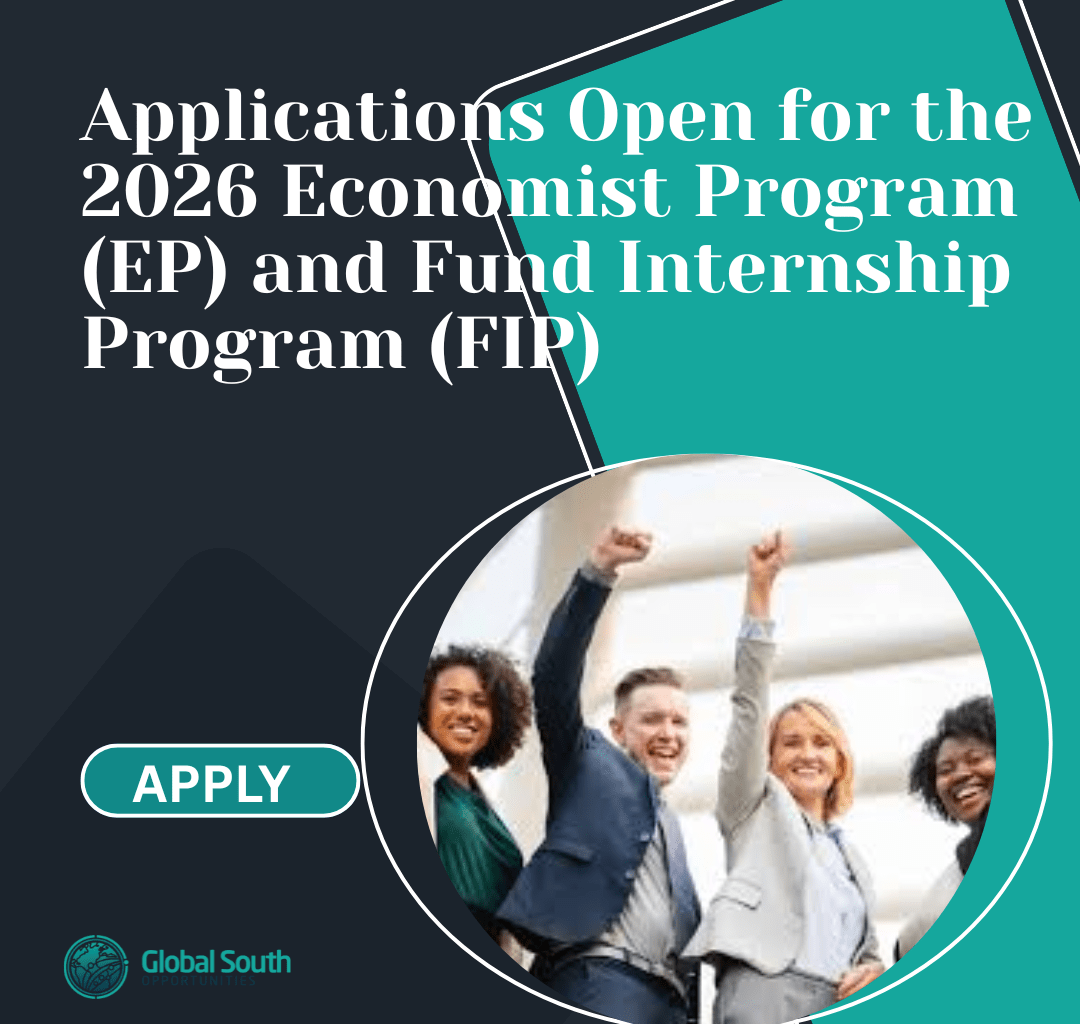 International Monetary Fund (IMF): Applications Open for the 2026 Economist Program (EP) and Fund Internship Program (FIP)