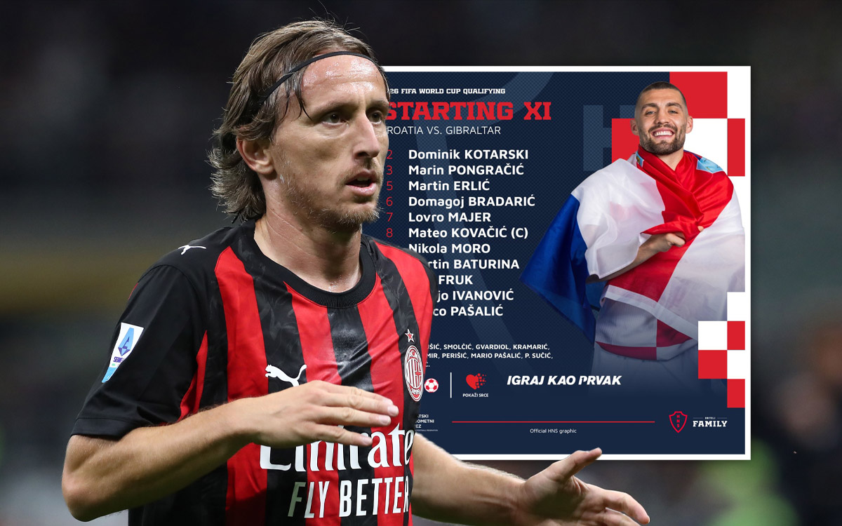 Modric rested Croatia