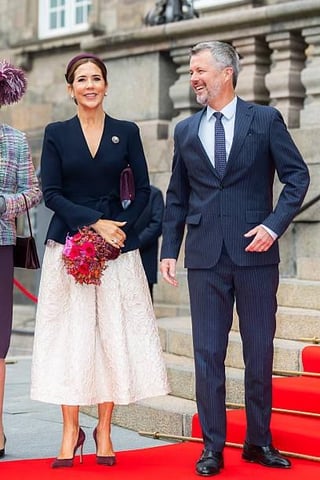 Royals attend opening of Danish Parliament