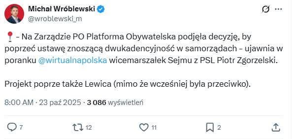 Jak się okazuje przegrana Trzaska może okazać się błogosławieństwem.