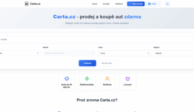 Vytvořil jsem webovou aplikaci pro prodej aut zdarma a bez reklam