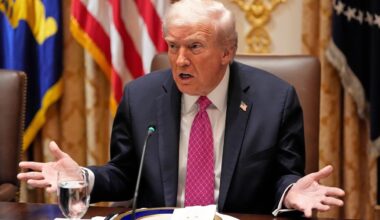 President Donald Trump drops the F-bomb before the cameras. It wasn't the first time