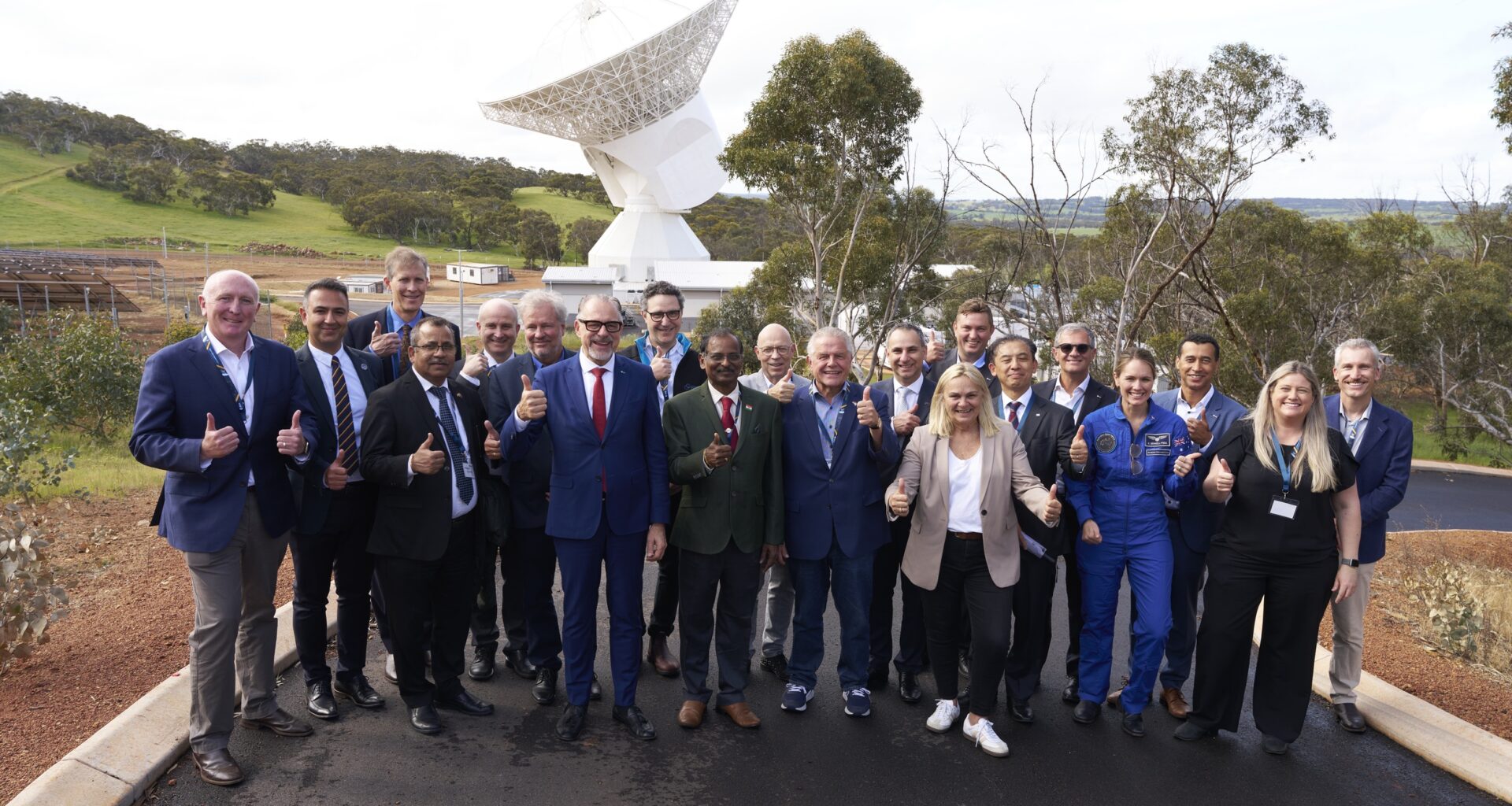 ESA inaugurates new deep space antenna in Australia