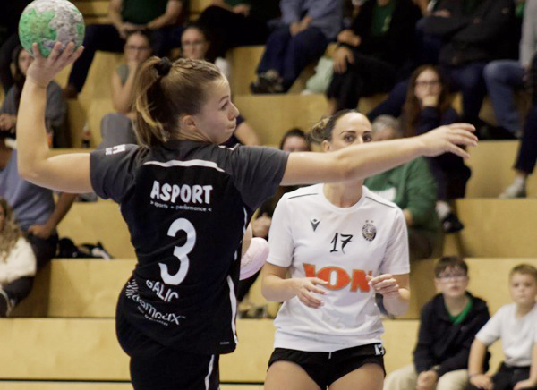 Photo by 2025/26 EHF Women's handball European Cup Caregeng and Artas match, photo source = Caregeng