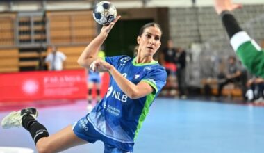 Photo by EHF Women's Handball Euro 2026 The match between Blovene and Belgium, photo source = Slovene Handball Association