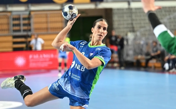 Photo by EHF Women's Handball Euro 2026 The match between Blovene and Belgium, photo source = Slovene Handball Association