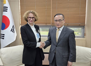 Top security adviser discusses deepening partnership with deputy NATO chief