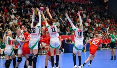 Photo Women's EHF Euro Cup 2026 Match between Hungary and the Czech Republic, Photo Source = Czech Handball Association