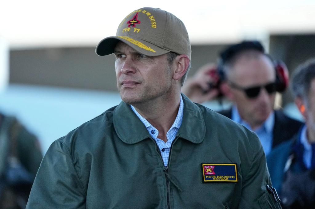 Pete Hegseth should pay a little more respect to women in the service