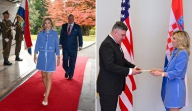 New US Ambassador Nicole McGraw presents credentials in Zagreb to Croatian president