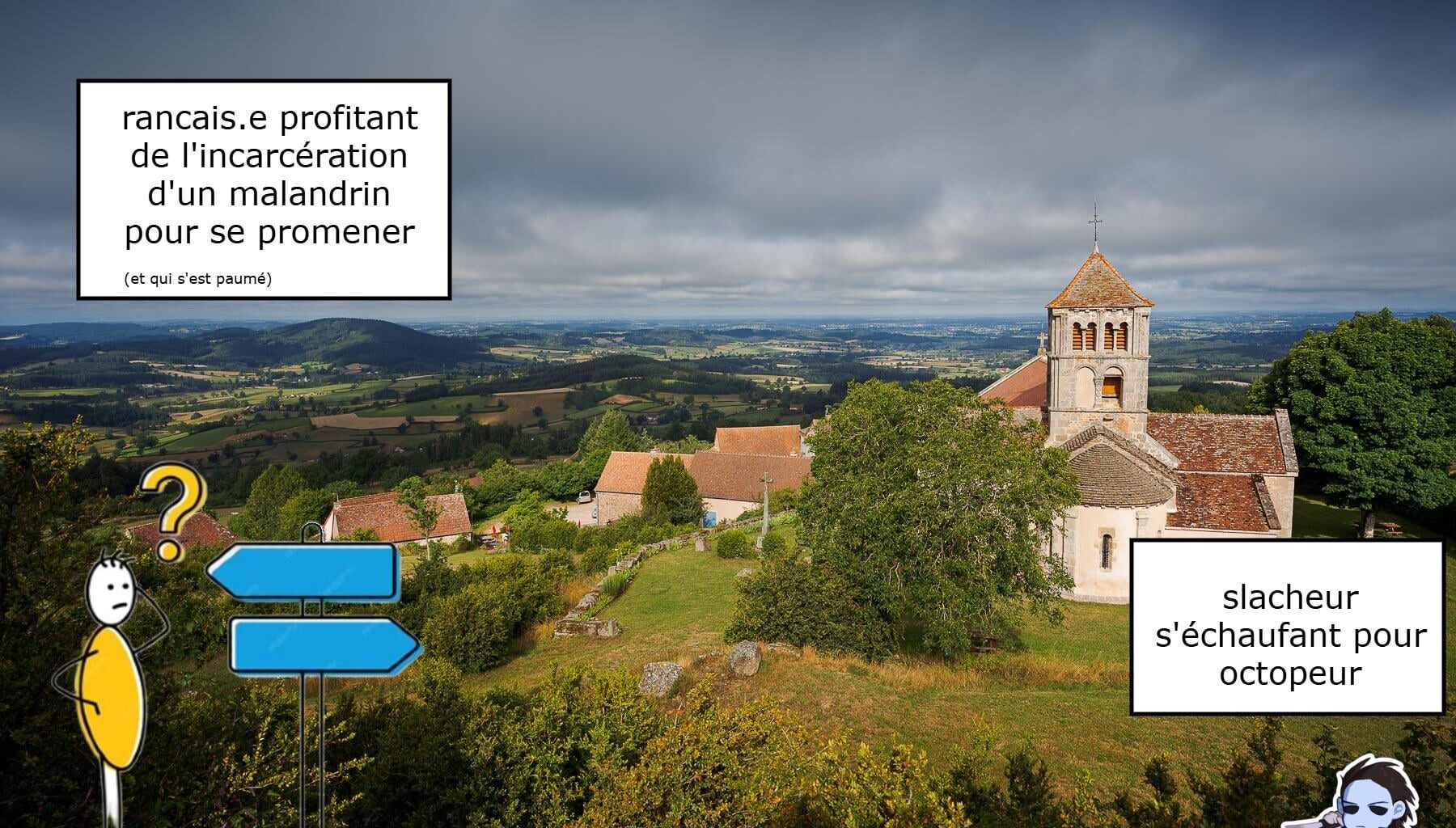 une petite promenade pour faire rager...