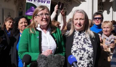 Police to 'review' warning to For Women Scotland campaigner over brolly complaint