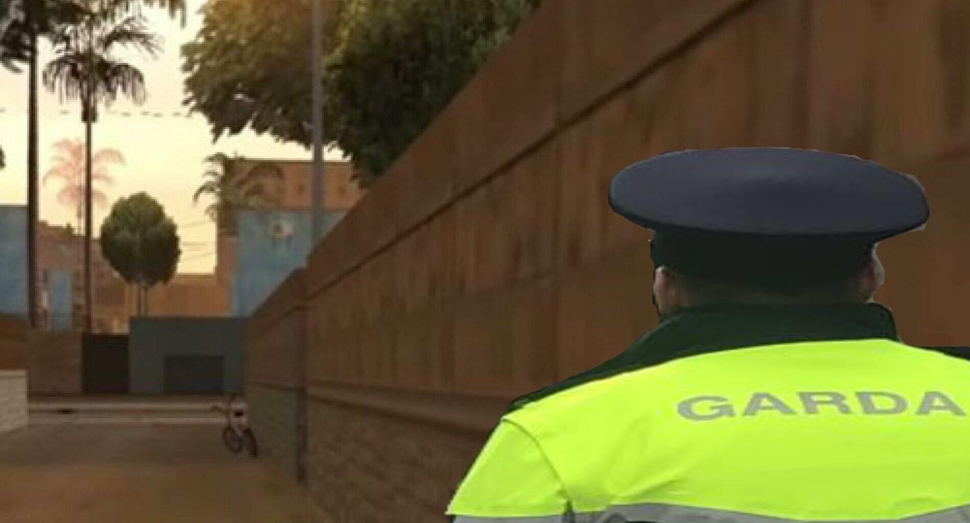 Spare a thought for the poor guards having to deal with this