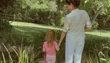 Meghan posted a picture and short video of Lilibet with a message for International Day of the Girl