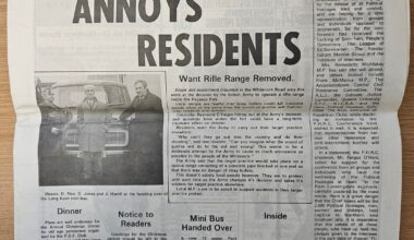 Found a copy of the Andersontown News, 1973.