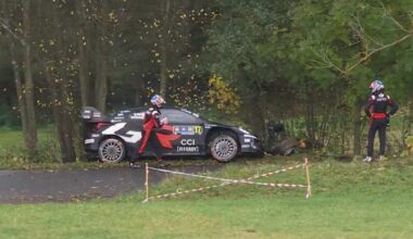 Ogier crashes out of Central European Rally