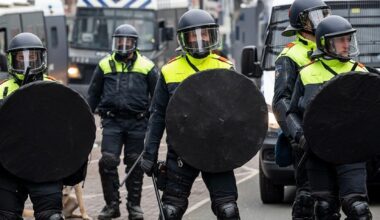 Police arrest dozens as anti-war activists block Rotterdam port rail line