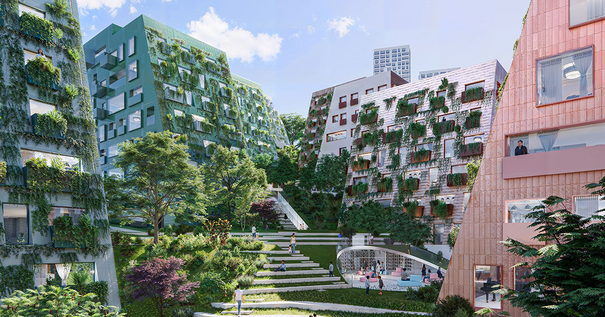 OMA reimagines busan's hillside neighborhoods in south korea