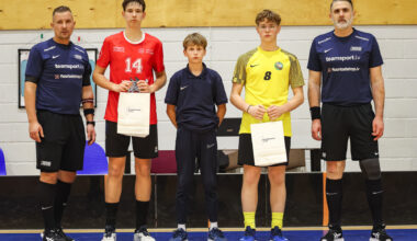 Latvijas Florbola savienība » LV » 2025/2026 » Jaunumi » "Talsu NSS/TX koks" pēdējās trijās minūtēs salauž grobiņnieku pretestību