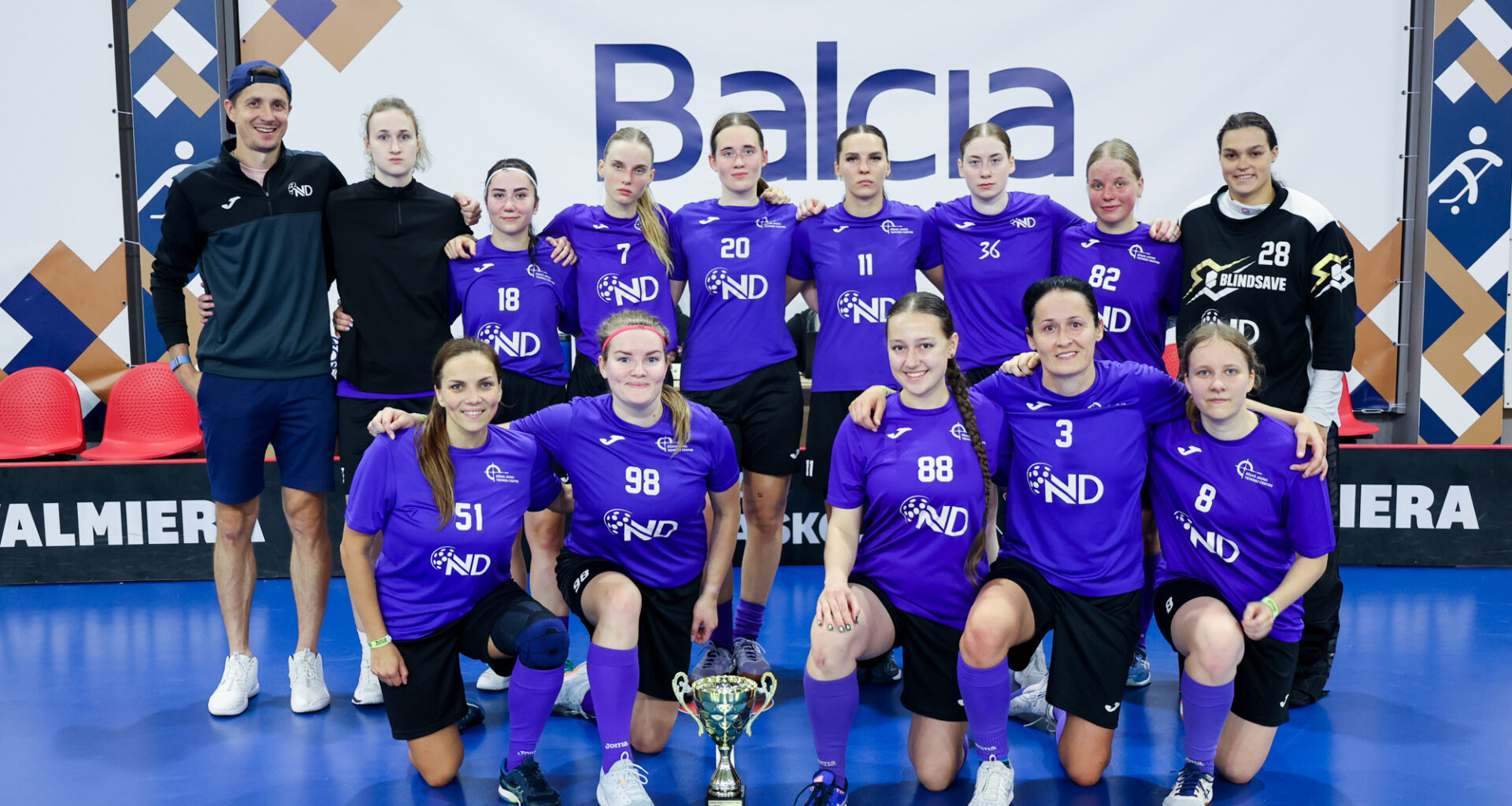 Latvijas Florbola savienība » LV » 2025/2026 » Jaunumi » Vicečempiones revanšējas "Rubenei" par finālā piedzīvoto zaudējumu