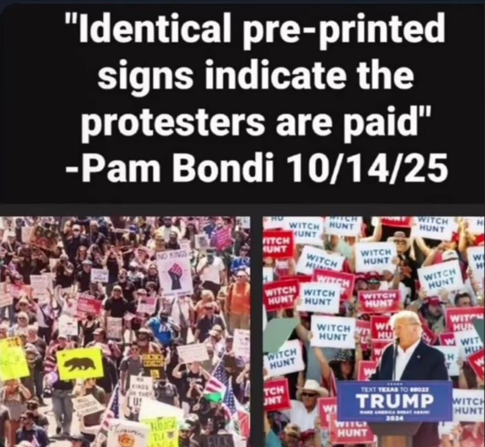 Guess those signs don’t count, huh Pam?