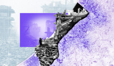 Gaza war in maps and satellite images