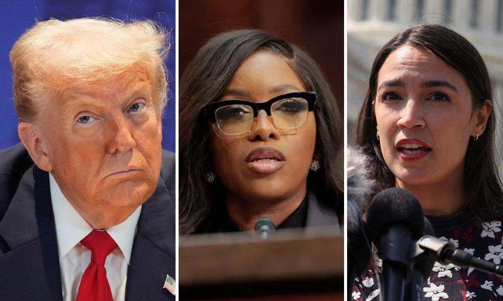 Trump, 79, Challenges ‘Very’ Low IQ Jasmine Crockett and AOC to Cognitive Test