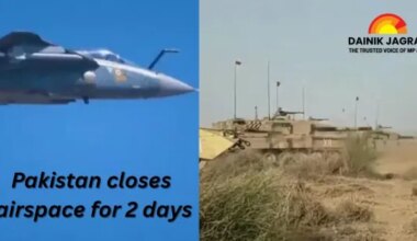 Pakistan closes airspace for 2 days