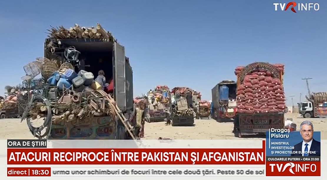 Atacuri reciproce între Pakistan și Afganistan